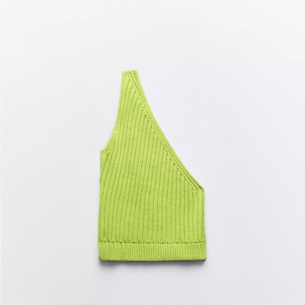 Lime Green Ribbed Kids Accessory